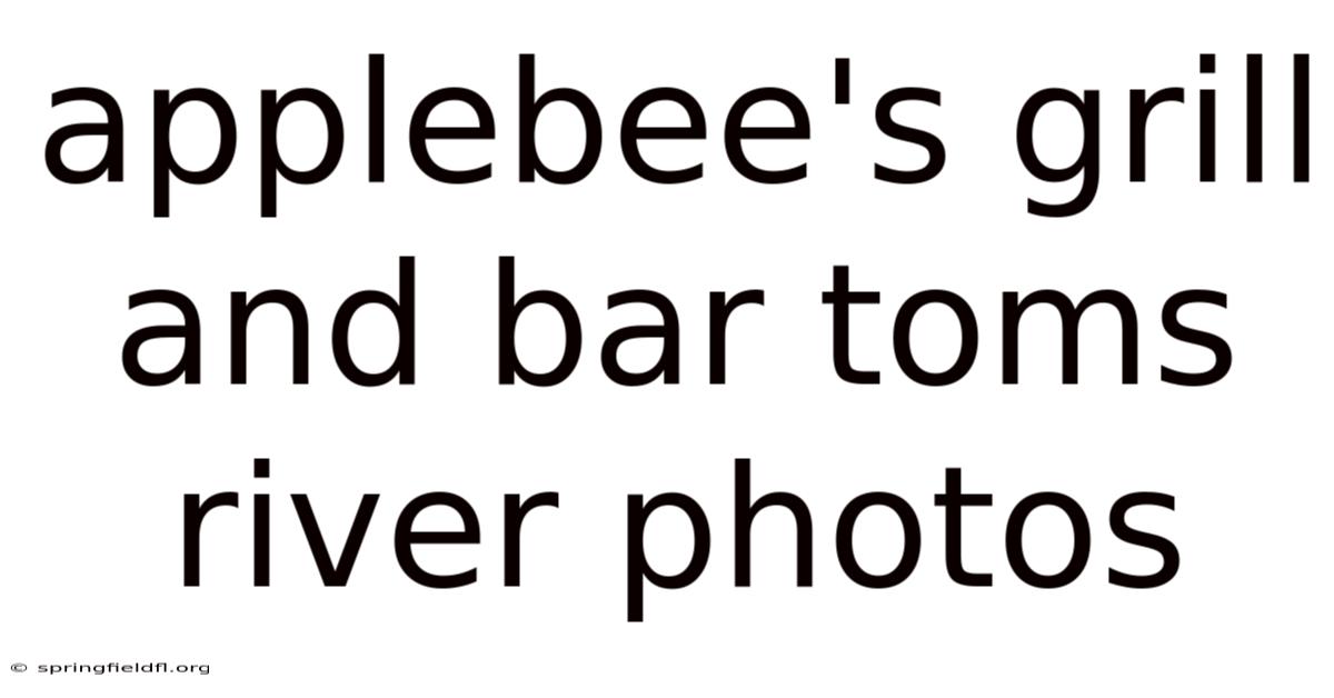 Applebee's Grill And Bar Toms River Photos