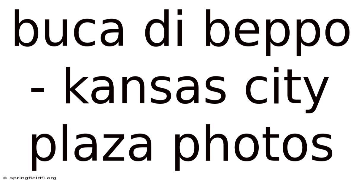 Buca Di Beppo - Kansas City Plaza Photos