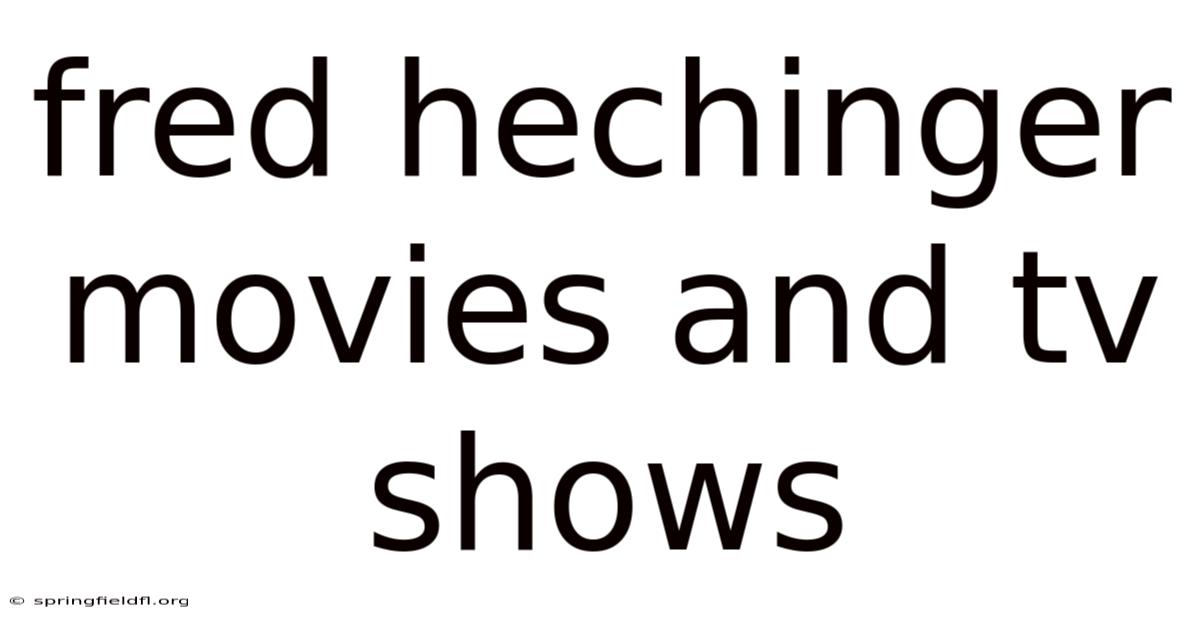 Fred Hechinger Movies And Tv Shows