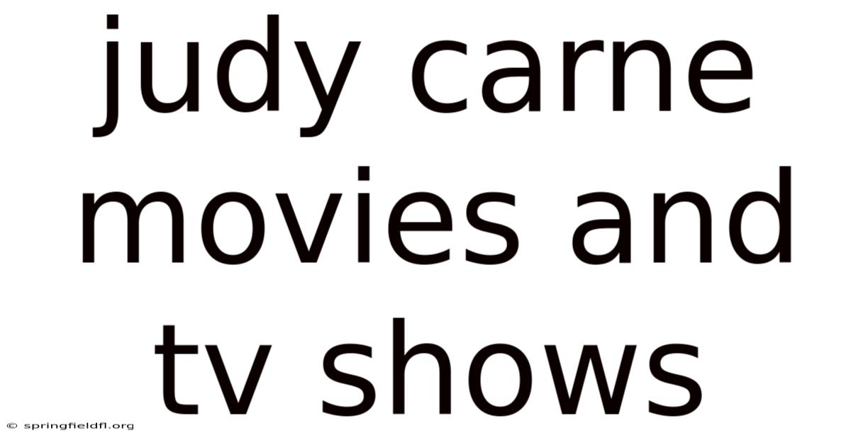 Judy Carne Movies And Tv Shows