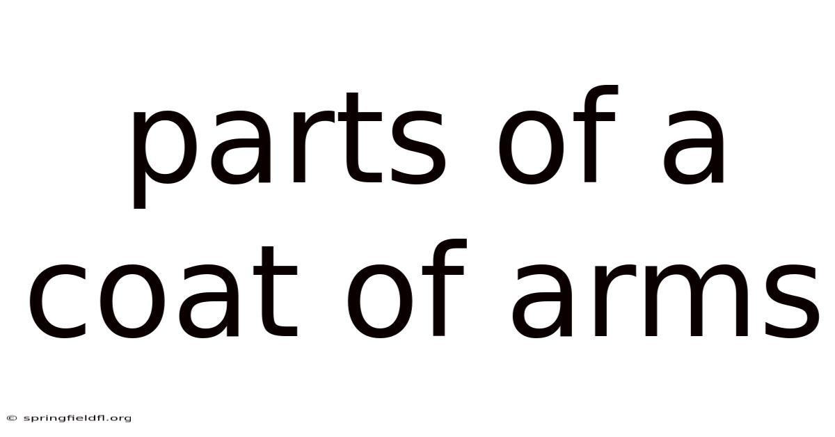 Parts Of A Coat Of Arms