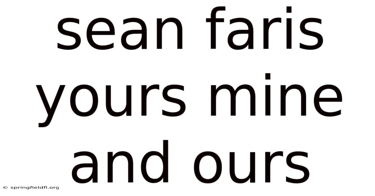 Sean Faris Yours Mine And Ours
