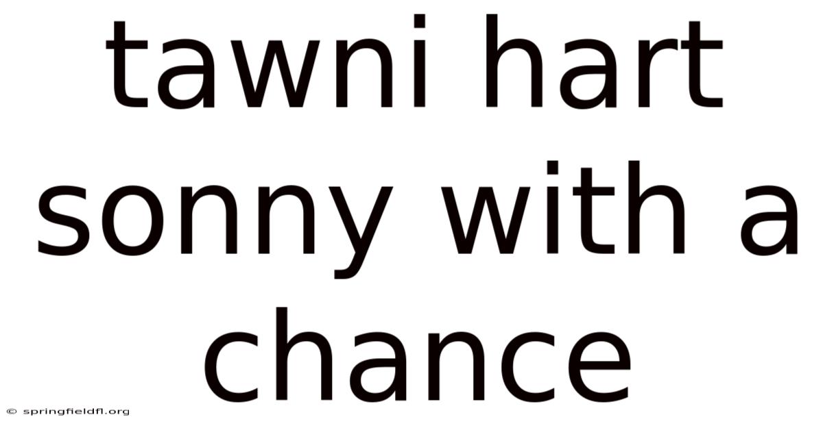 Tawni Hart Sonny With A Chance