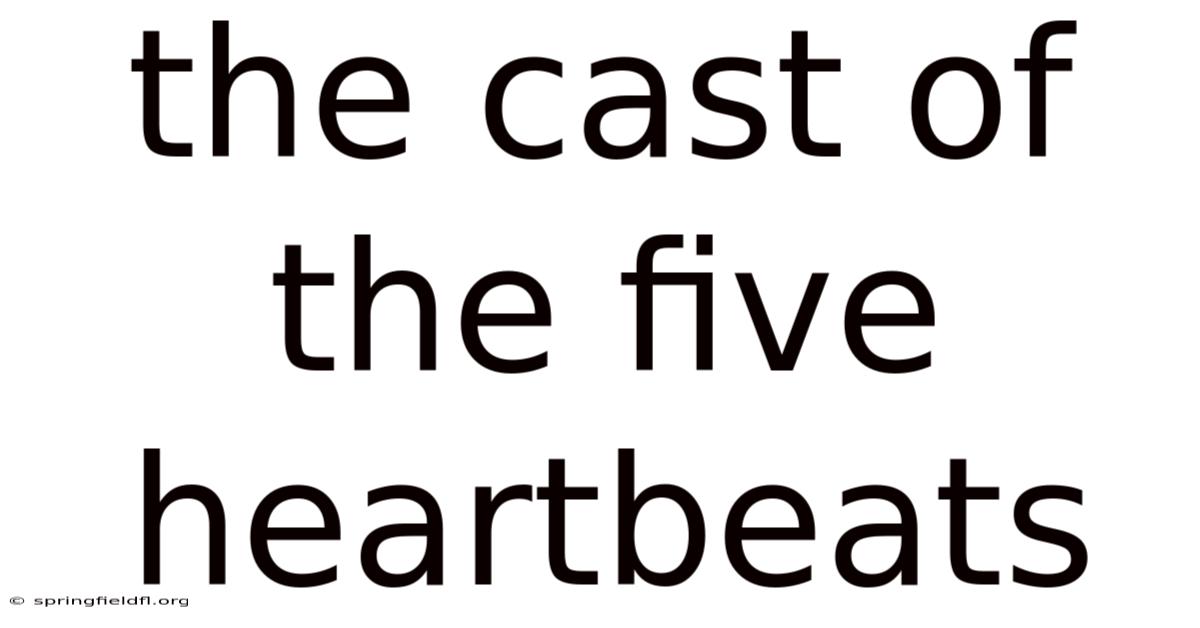 The Cast Of The Five Heartbeats